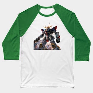 Stellar Warriors: Gundam Space Force Baseball T-Shirt